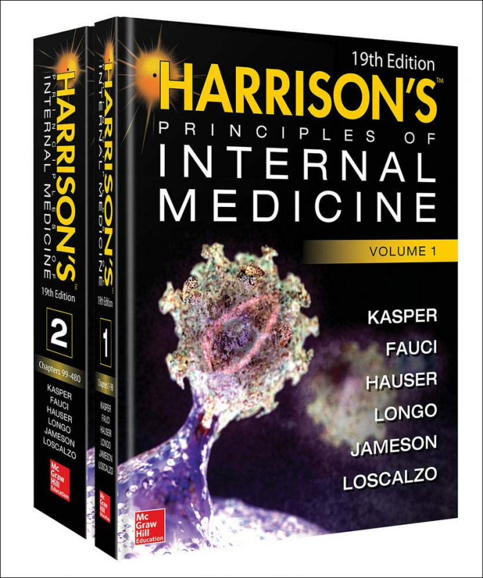 Harrison's Principles of Internal Medicine (Vol.1 & Vol.2)(19th Edition)